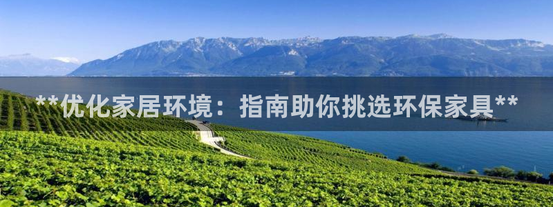 杏耀线路5检测：**优化家居环境：指南助你挑选环保家具**