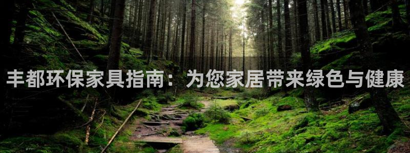 杏耀平台注册流程：丰都环保家具指南：为您家居带来绿色与健康